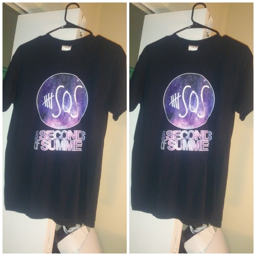 5 Seconds of Summer 5SOS merch shirt